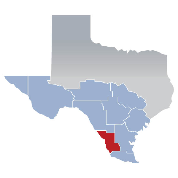Texas A&M International University SBDC Map